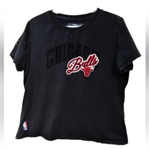 Chicago Bulls Kids Black T-Shirt